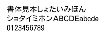 ゴシック（太字）